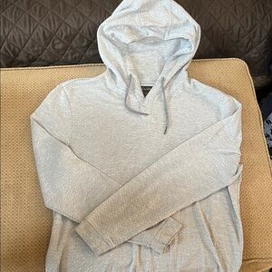 Gray Hooded Sweatshirt